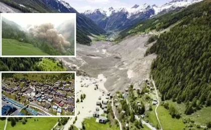 Glacier collapse