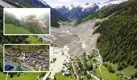 Glacier collapse