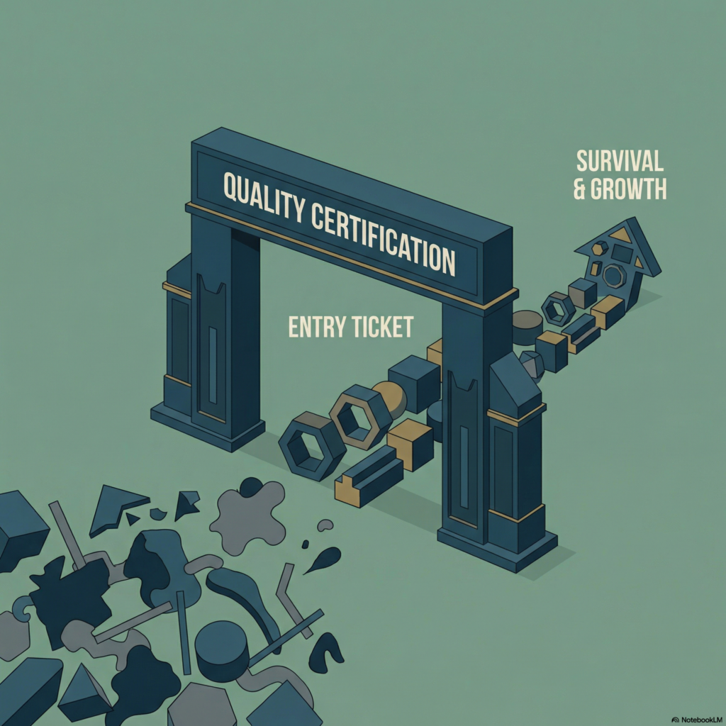 Quality Certification Reality: The Harsh Truth That Decides Who Survives in Manufacturing Quality Certification